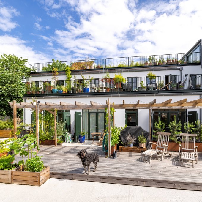 Valhøjvej - Fra ribbefabrik til rummelige boliger